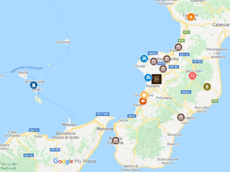 Ideal for visiting Calabria Le Terre di Zoè