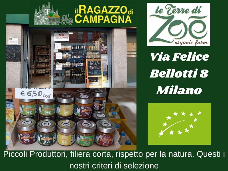 Nuova Partnership con Il Ragazzo di Campagna - Milano Le terre di zoè