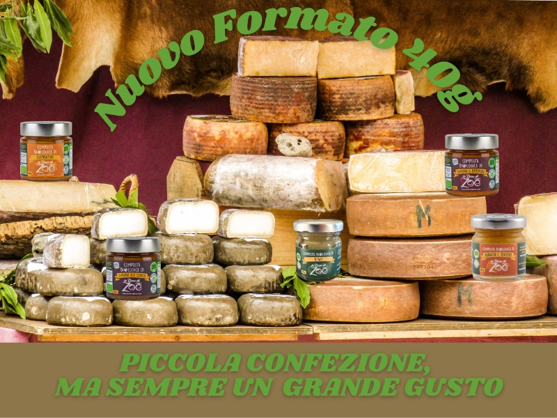 New 40g format for compotes Le terre di zoè