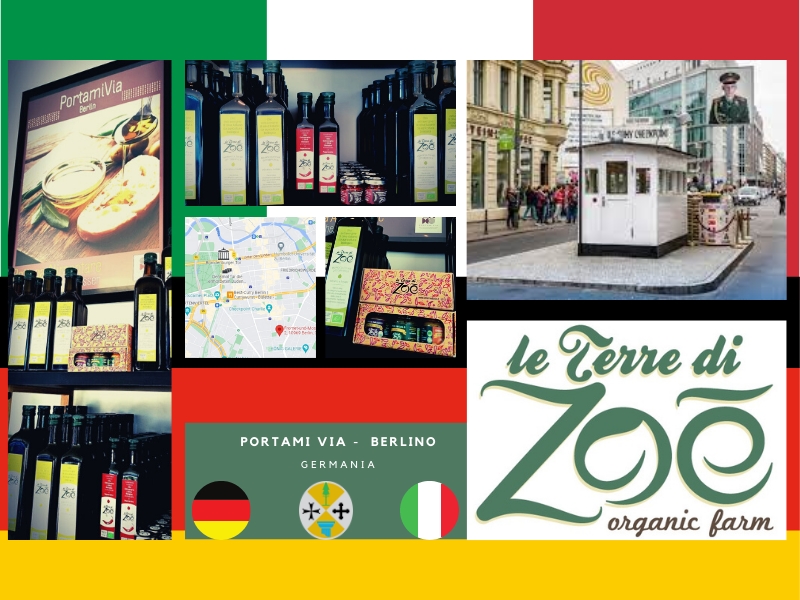 Nouveau partenariat avec Portami Via - Berlin - Allemagne Le terre di zoè