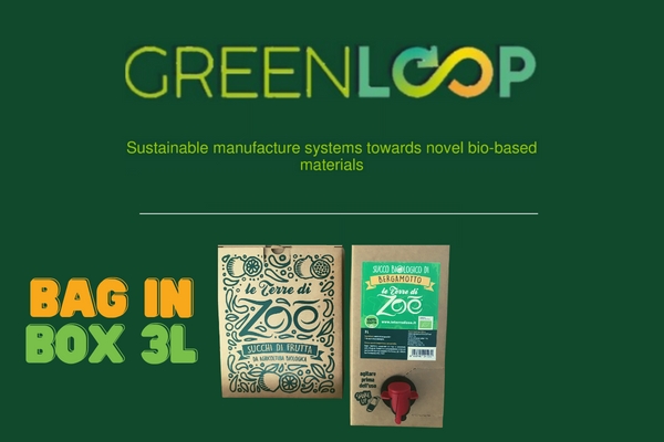 Participación en el Proyecto Green Loop Europeo - Nuevo Formato para Zumos Bag in Box Le terre di zoè