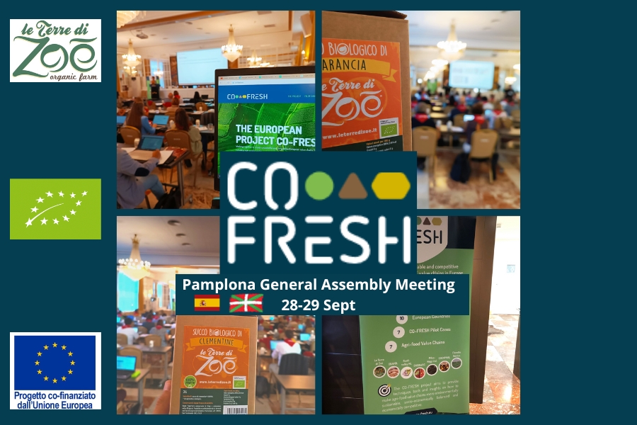 28-29 Settembre:Presenti al General Assembly Meeting Co-Fresh a Pamplona Le terre di zoè