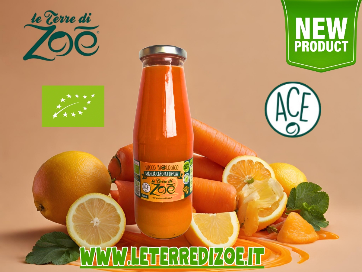 Lanzamiento de nuevo producto: Jugo ACE Le terre di zoè