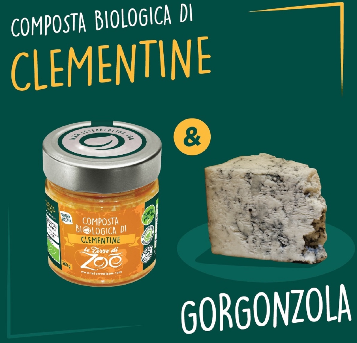 Compotes Biologique Italienne Clementine Le terre di zoè 3