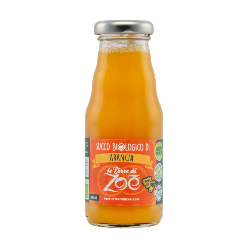 Italian Organic Juice Orange 100% Le Terre di Zoè