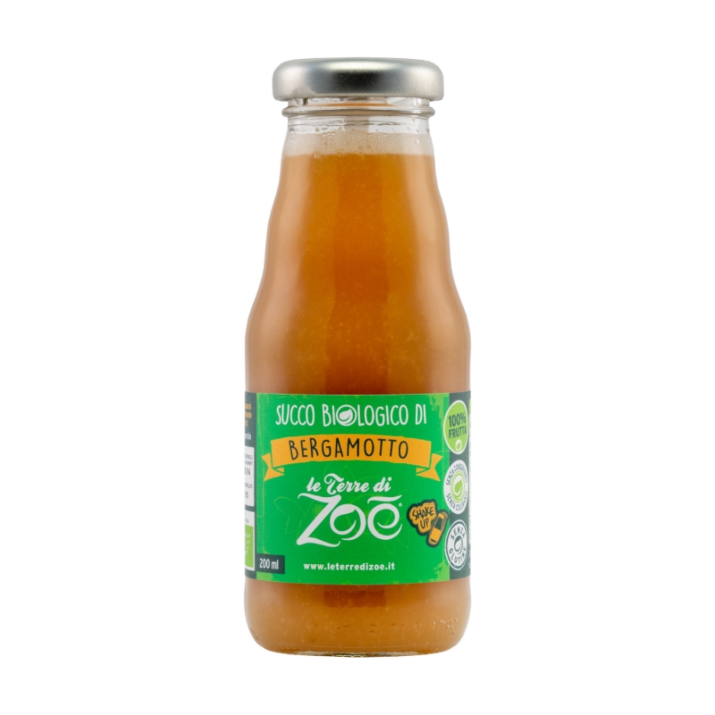 Zumo de bergamota organica 100% italiana Le terre di zoè