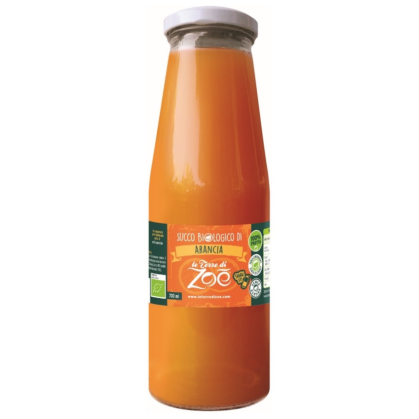 Italian Organic Juice Orange 100% Le Terre di Zoè