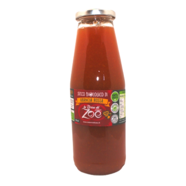 Succo Arancia Rossa biologica di Calabria 700ml Le terre di zoè