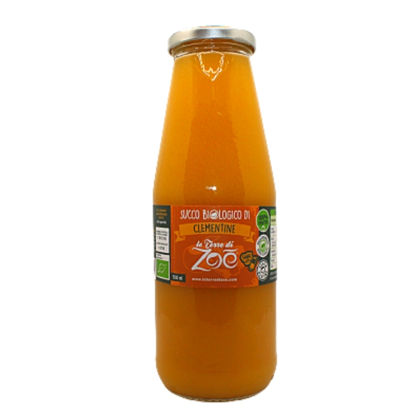 Italian Clementine 100% Organic Juice Le terre di zoè