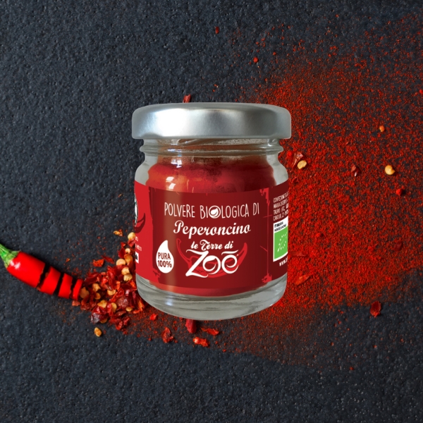Tris Spices Cúrcuma, Ají picante y Jengibre con caja regalo Le terre di zoè 2