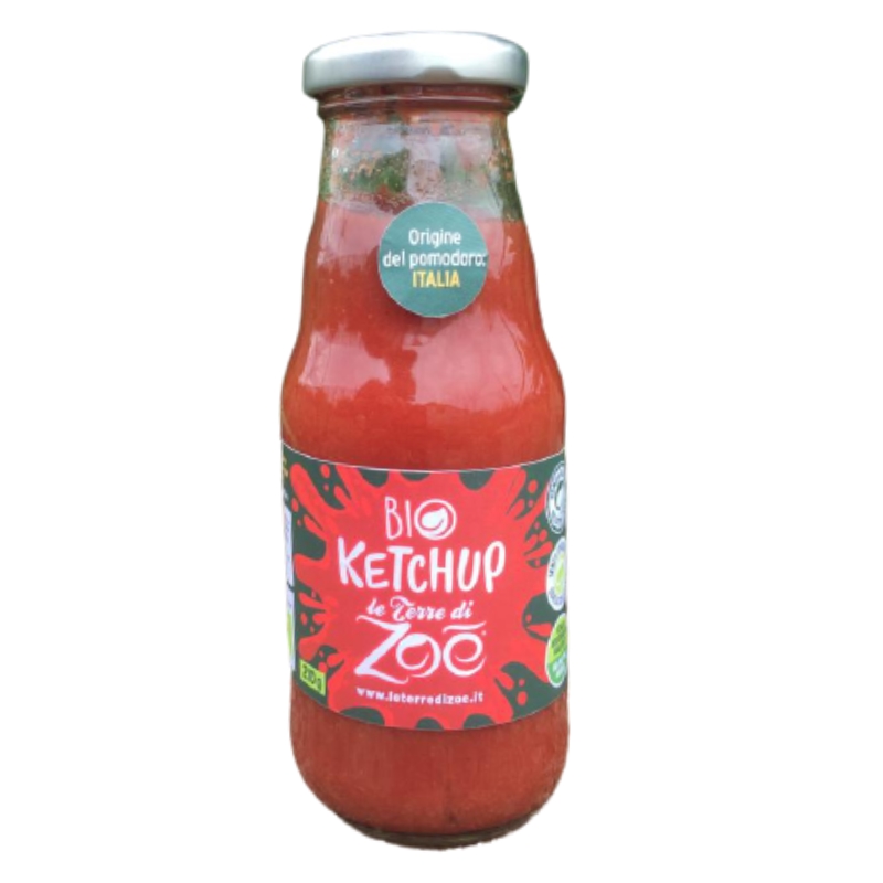 Ketchup Bio 210g Le terre di zoè