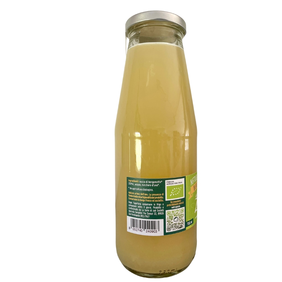Nettare di Bergamotto biologico di Calabria al 50% 700ml - Chico Mendes Le terre di zoè 1