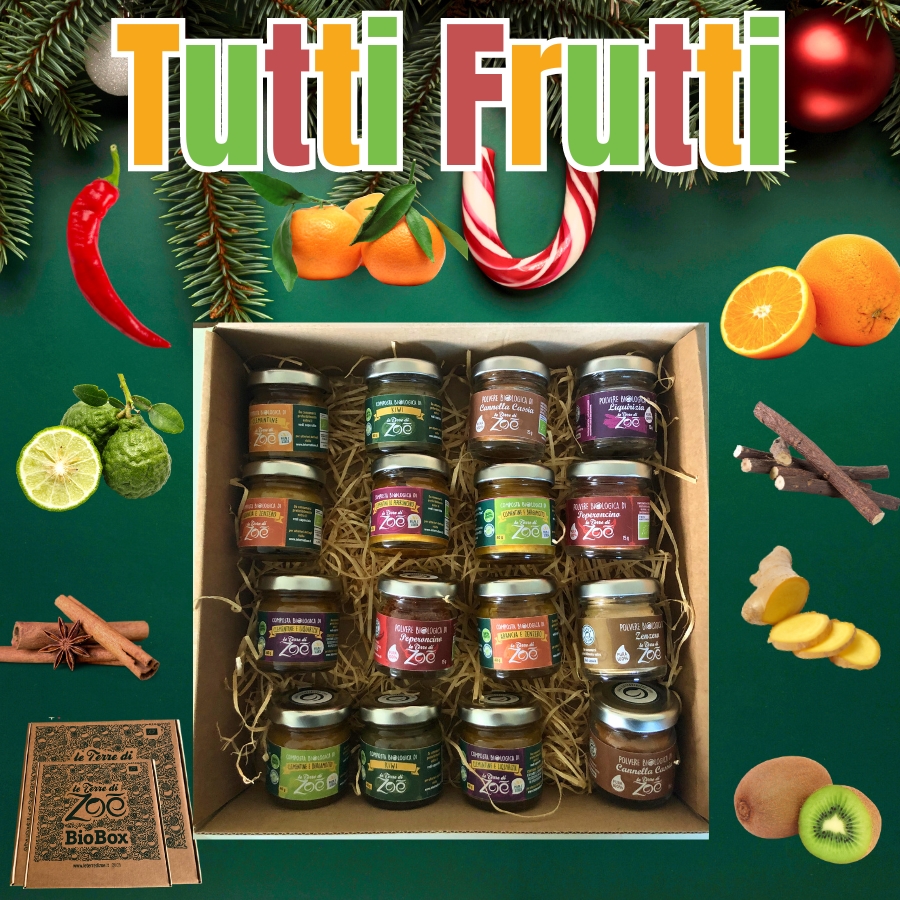 Tutti Frutti – komplette Auswahl unserer besten Kompotte und Gewürze Le terre di zoè