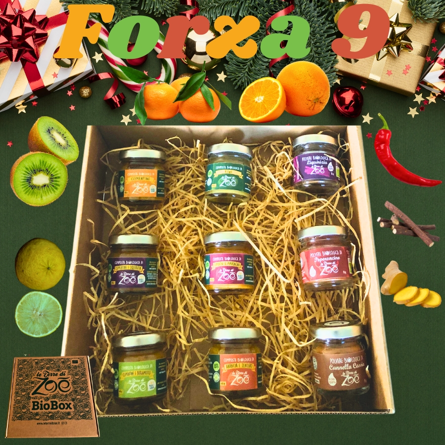 9 selection of our best compotes and spices Le terre di zoè