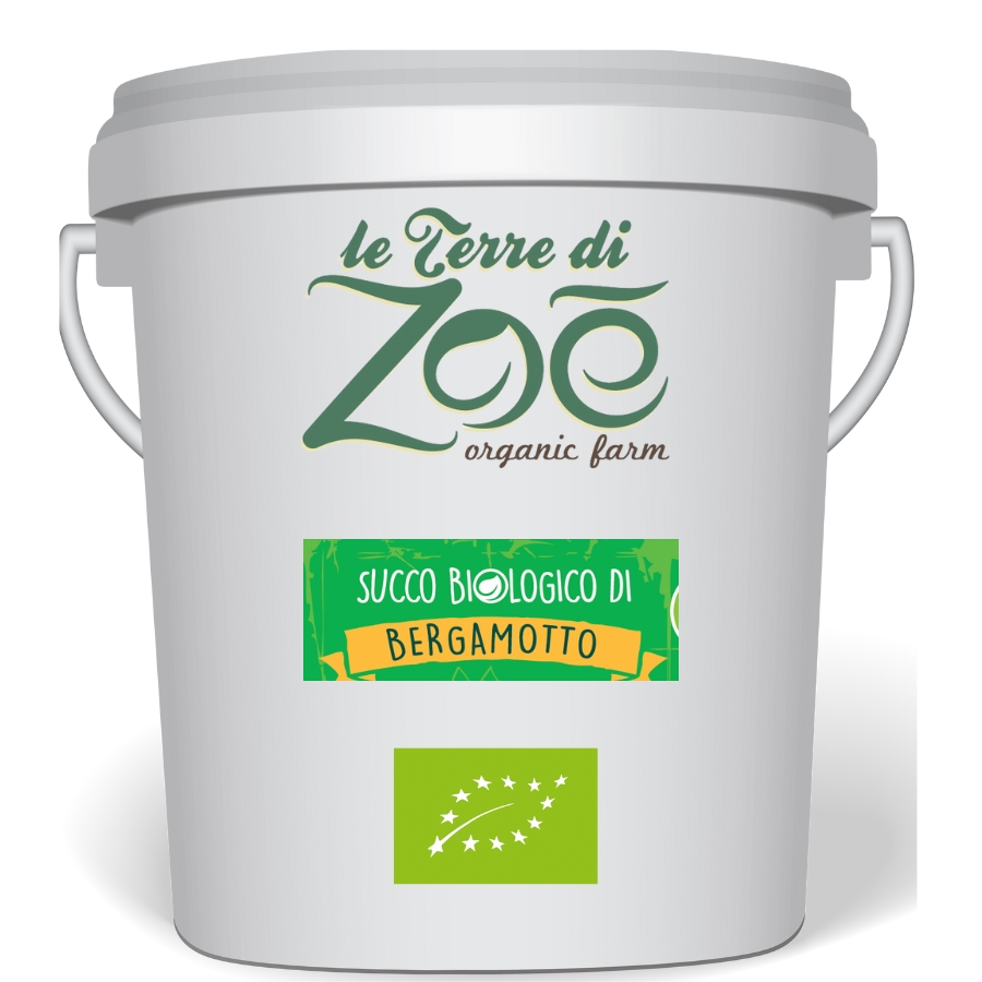 Zumo de Bergamota Ecológico de Calabria, Congelado en formato Cubo de 20kg - Horeca Le terre di zoè