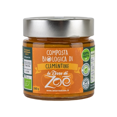 Compotes Biologique Italienne Clementine