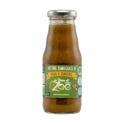 Nectar de Kiwi y  jengibre Organico Italiano 200ml