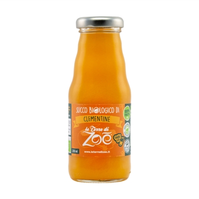 Succo Clementine biologiche di Calabria 200ml