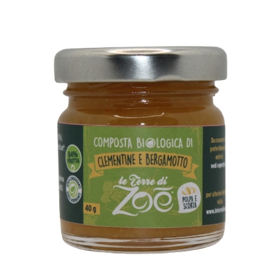 Italian Organic Compotes Bergamot and Clementine 40g