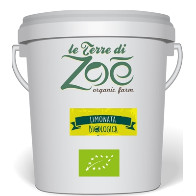 Organic Lemon Juice from Calabria, Frozen 20kg Bucket format - Horeca Market