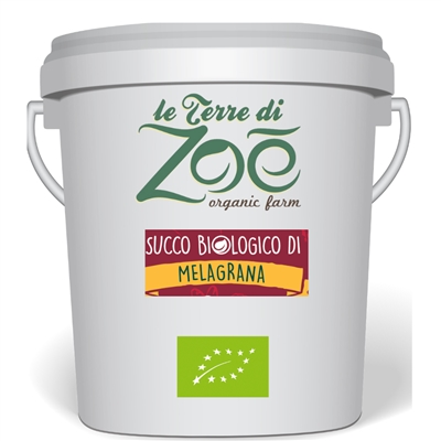 Organic Pomegranade Juice from Calabria, Frozen 20kg Bucket format - Horeca Market