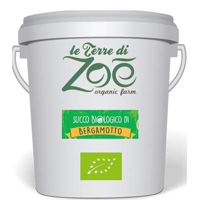 Organic Bergamot Juice from Calabria, Frozen 20kg Bucket format - Horeca Market