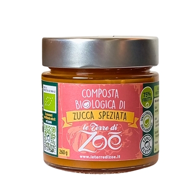 Bio-Kürbiskompott mit Gewürzen, 260 g